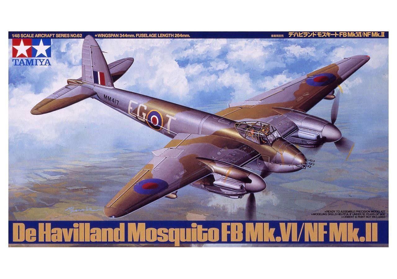 Tamiya 1/48 De Havilland Mosquito FB Mk.VI/NF Mk.II 61062