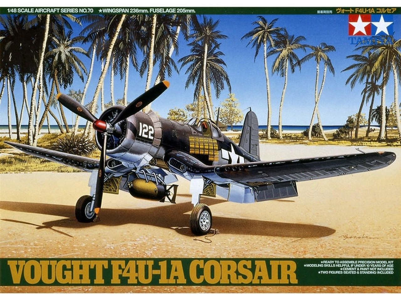 Tamiya 1/48 Vought F4U-1A Corsair 61070