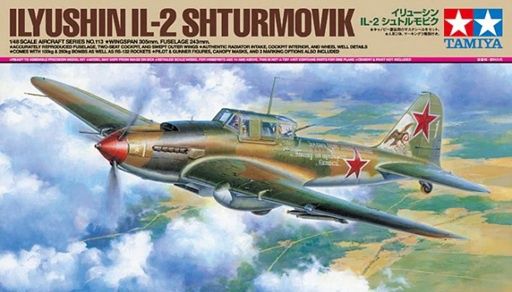 Tamiya 1/48 Ilyushin IL-2 Shturmovik 61113