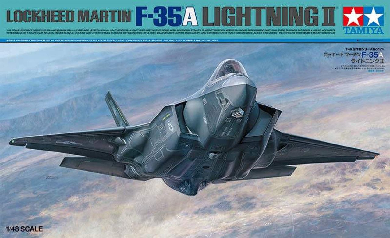 Tamiya 1/48 Lockheed Martin F-35A Lightning II 61124