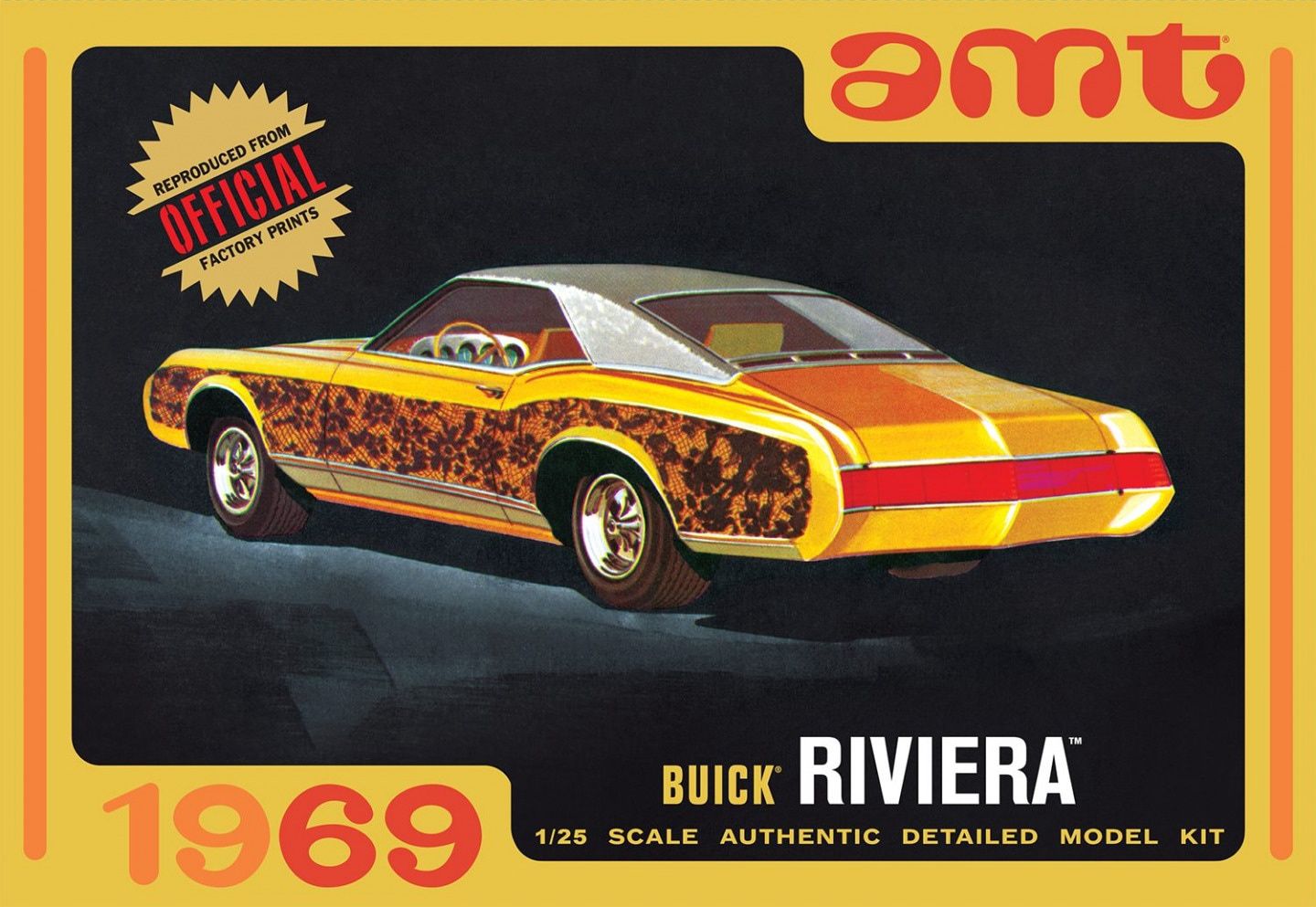 AMT 1/25 1969 Buick Riviera 1486