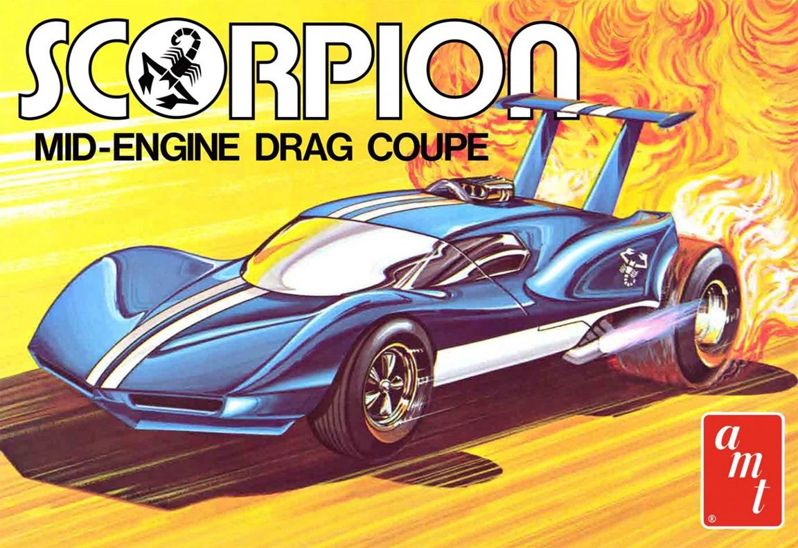 AMT 1/25 Scorpion Mid-Engine Drag Coupe 1501