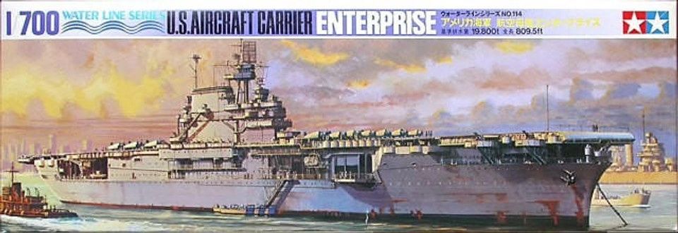 Tamiya 1/700 U.S. Aircraft Carrier Enterprise CV-6 77514