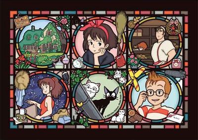 Ensky Jiji The Town of Koriko &quot;Kiki&#39;s Delivery Service&quot; Artcrystal 208-pc Jigsaw Puzzle 19274
