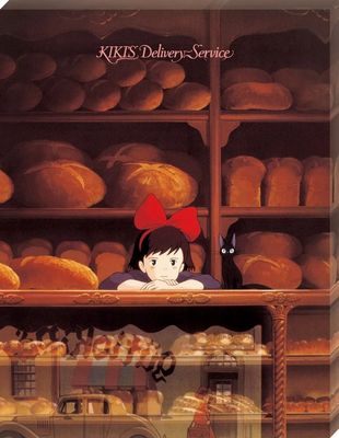 Ensky Tending the Store &quot;Kiki&#39;s Delivery Service&quot; 366-pc Artboard Jigsaw (Canvas Style) 50446