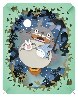 Ensky Paper Theater Totoro Illuminated by the Moon &quot;My Neighbor Totoro&quot; 52304