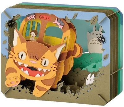 Ensky Paper Theater Catbus Looking for Mei &quot;My Neighbor Totoro&quot; 52307