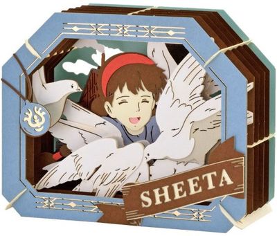 Ensky Paper Theater Laputa Sheeta &quot;Castle in the Sky&quot; 52335