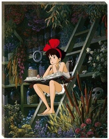 Ensky Puzzle Kiki - A Girl’s Favorite Time “Kiki’s Delivery Service” Artboard Jigsaw 52409