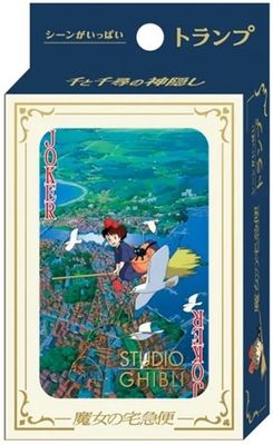 Ensky Playing Cards Kiki&#39;s Delivery Service Movie Scenes 80271