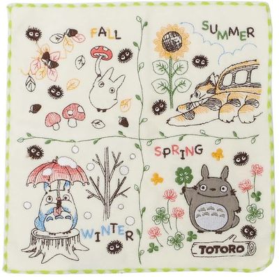Marushin Towel Four Seasons of Nature &quot;My Neighbor Totoro&quot; 64890