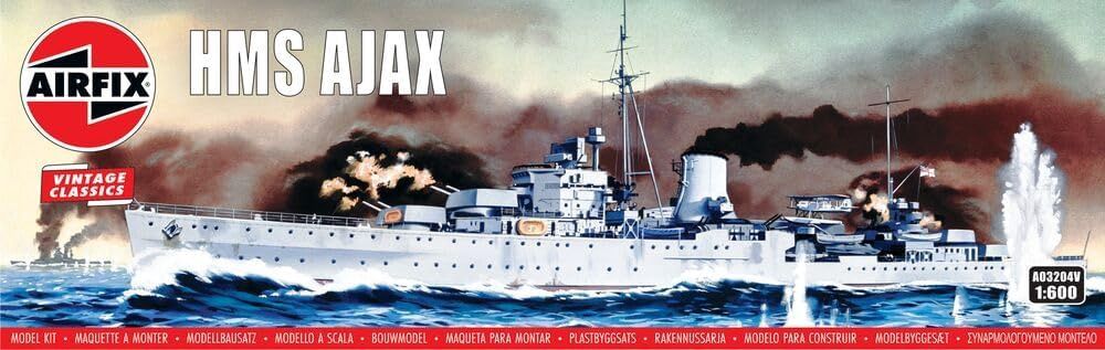 Airfix Vintage 1/600 HMS Ajax A03204V