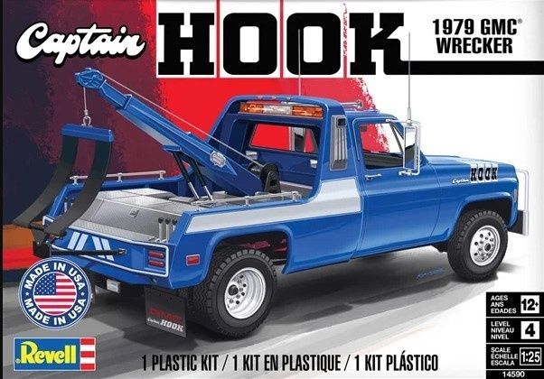 Revell 1/25 Captain Hook 1979 GMC Wrecker 14590