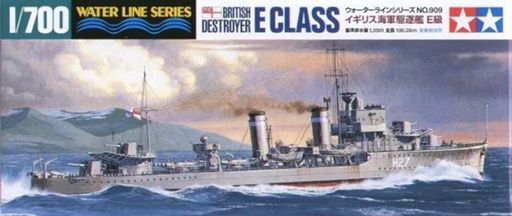 Tamiya 1/700 British Destroyer E Class 31909
