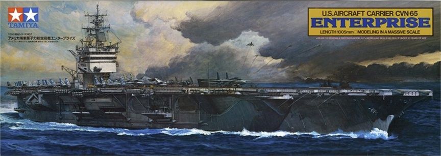 Tamiya 1/350 U.S. Aircraft Carrier CVN-65 Enterprise 78007