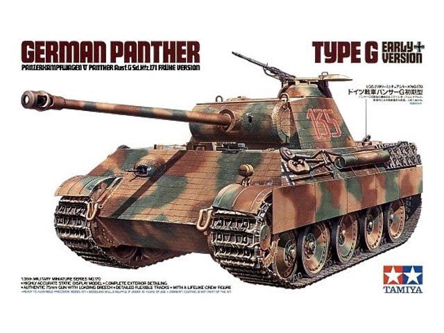 Tamiya 1/35 German Panther Type G Early Version 35170
