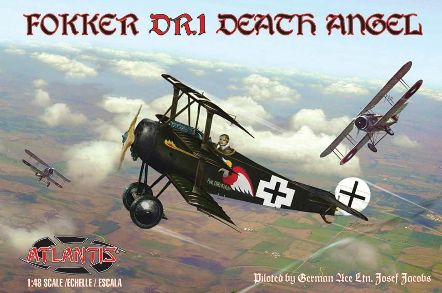 Atlantis 1/48 Fokker DR.1 Death Angel (formerly Aurora) 103