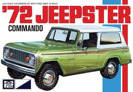 MPC 1/25 &#39;72 Jeepster Commando 1021