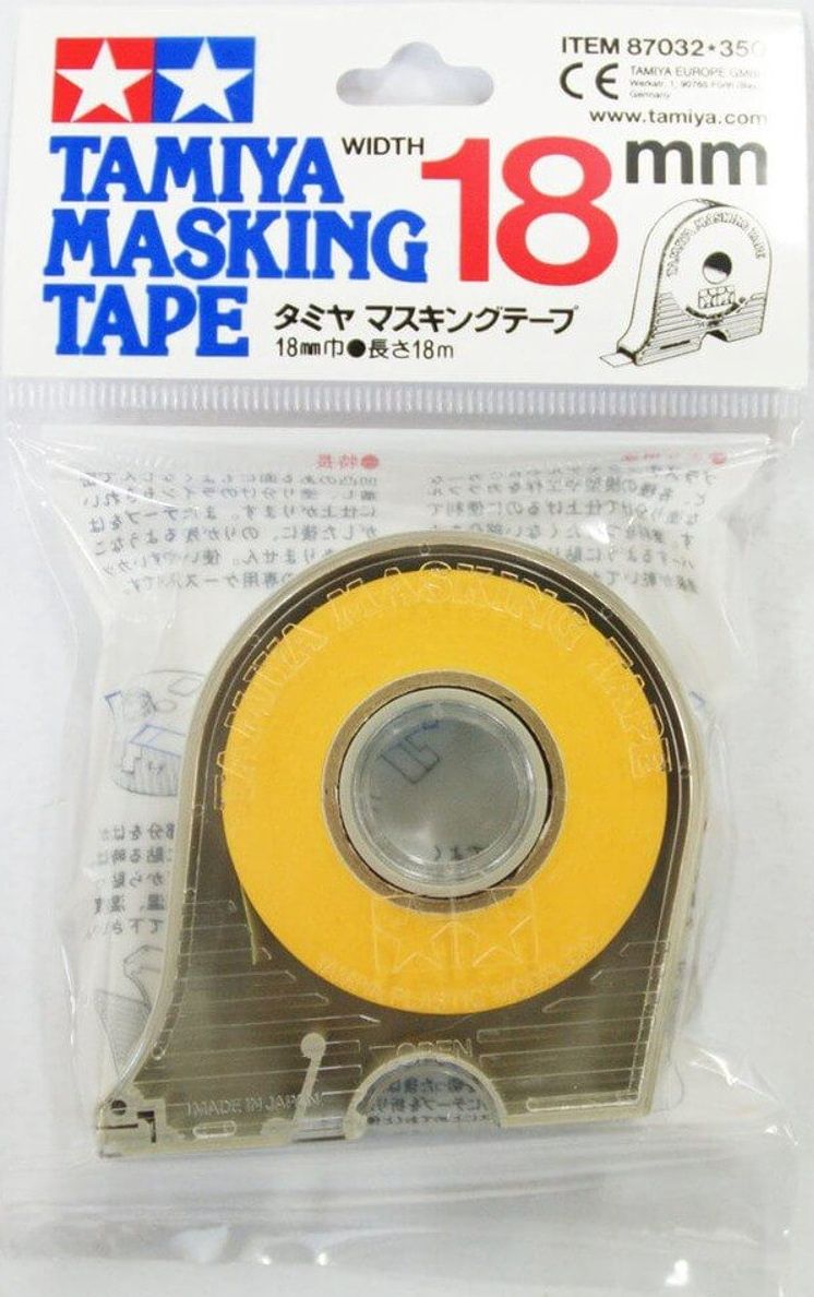 Tamiya Masking Tape 18mm w/Dispenser 87032