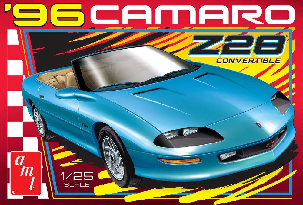 AMT 1/25 1996 Chevy Camaro Z28 Convertible 1495