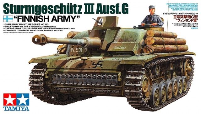 Tamiya 1/35 Sturmgeschütz III Ausf.G "Finnish Army" 35310