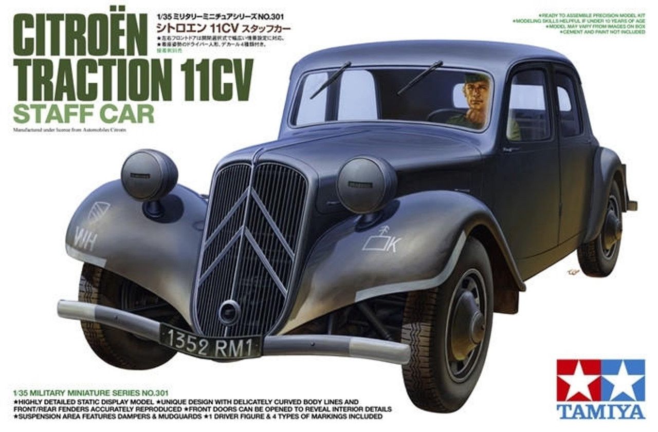 Tamiya 1/35 Citroën Traction 11CV Staff Car 35301