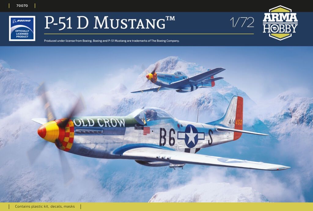 Arma Hobby 1/72 P-51D Mustang 70070