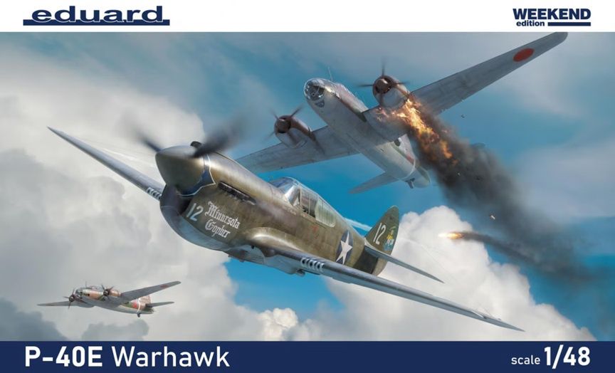 Eduard 1/48 P-40E Warhawk [Weekend Edition] 84207