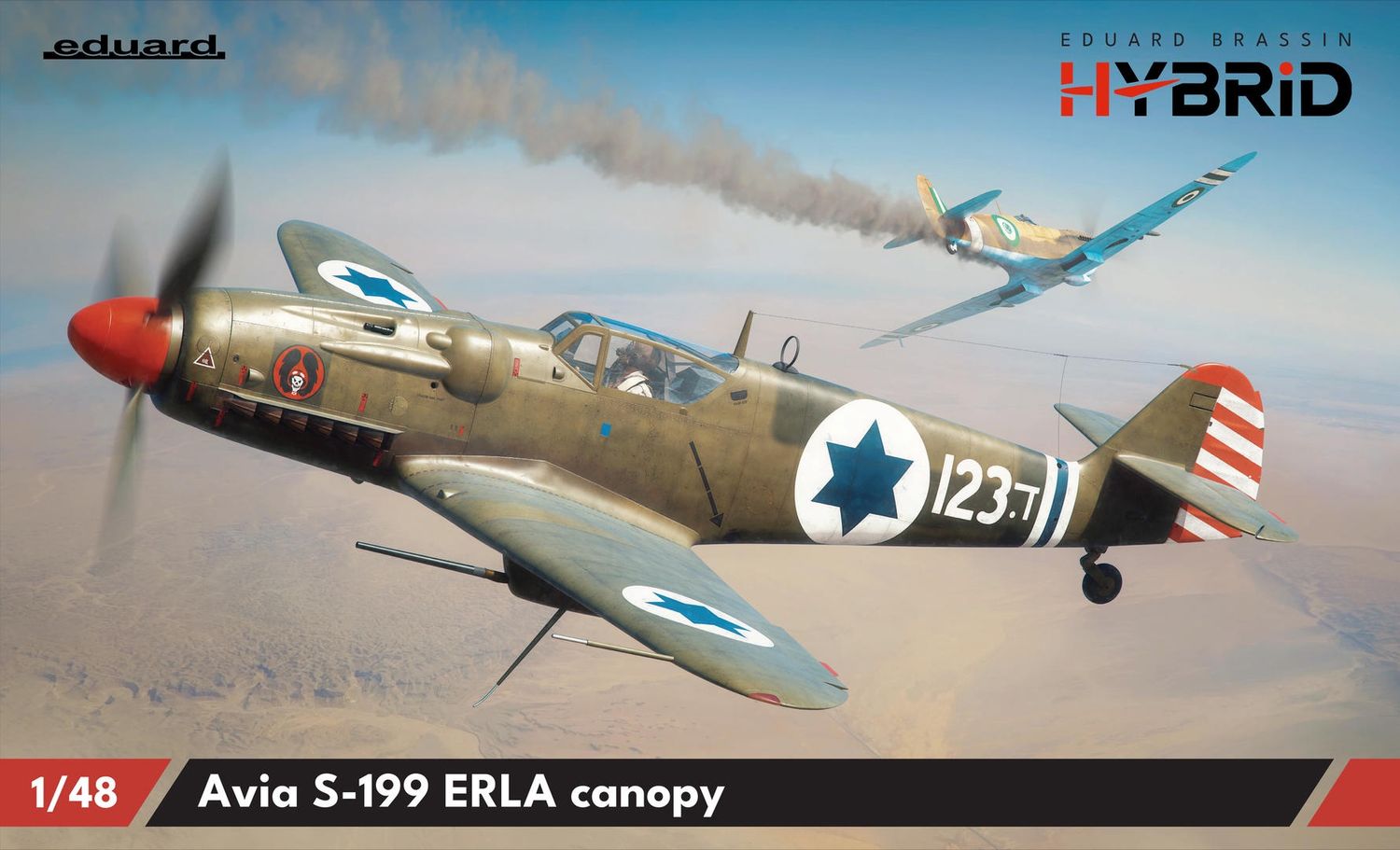 Eduard 1/48 Avia S-199 Erla Canopy [Hybrid Edition] 948011