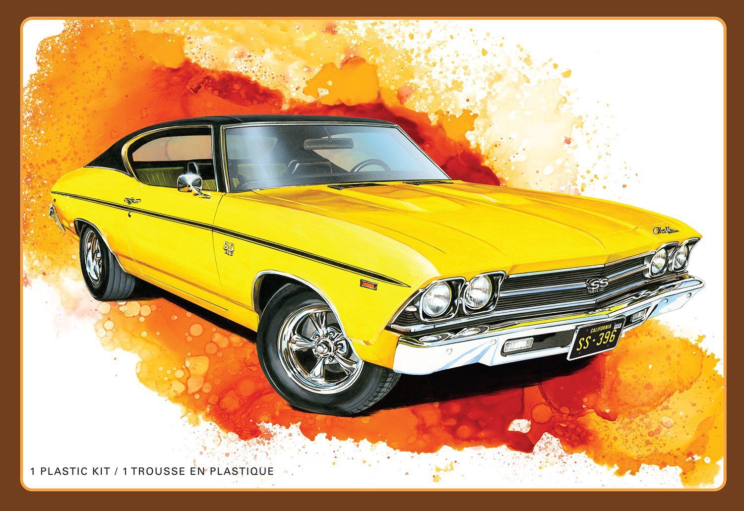 AMT 1/25 1969 Chevy Chevelle SS 396 Hardtop 1519