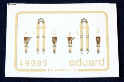 Eduard 1/48 Seatbelts Luftwaffe WWII Bombers SUPERFABRIC 49085