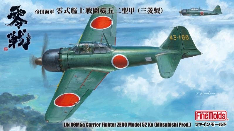 Fine Molds 1/48 IJN A6M5a Carrier Fighter Zero Model 52 Ko (Mitsubishi Prod.) FZ03