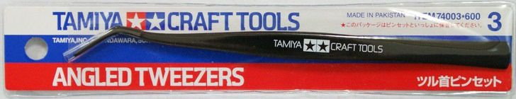 Tamiya Angled Tweezers 74003