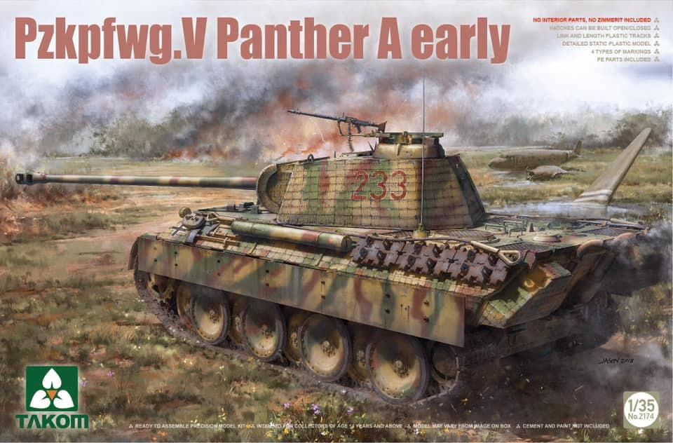 Takom 1/35 Pzkpfwg.V Panther A Early 2174