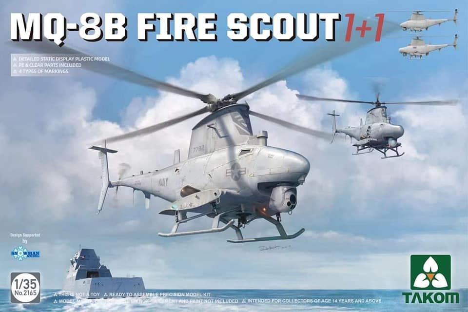 Takom 1/35 MQ-8B Fire Scout 2165