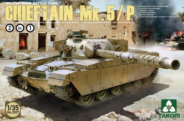 Takom 1/35 Chieftain Mk.5/P British Main Battle Tank 2027