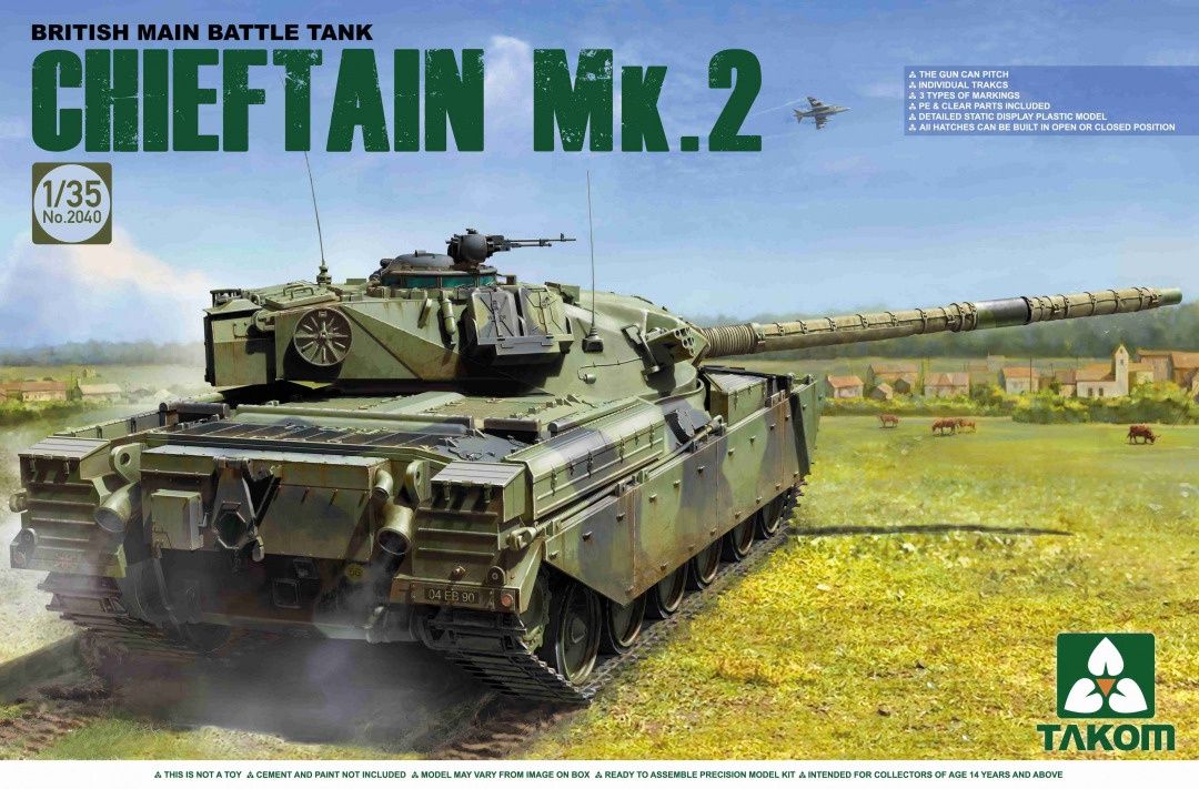 Takom 1/35 Chieftain Mk.2 British Main Battle Tank 2040