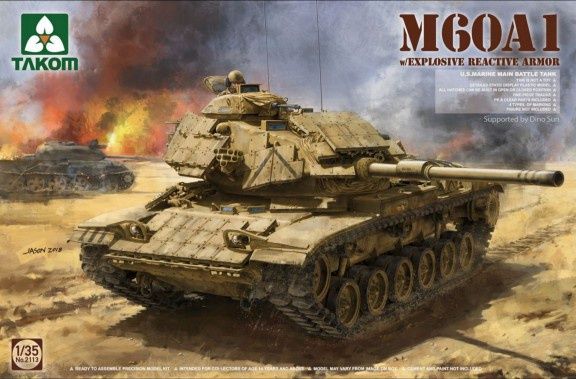 Takom 1/35 M60A1 w/Explosive Reactive Armor 2113