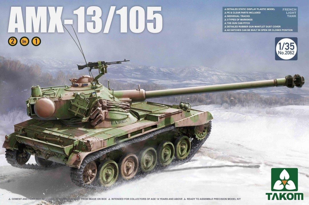 Takom 1/35 AMX-13/105 2062