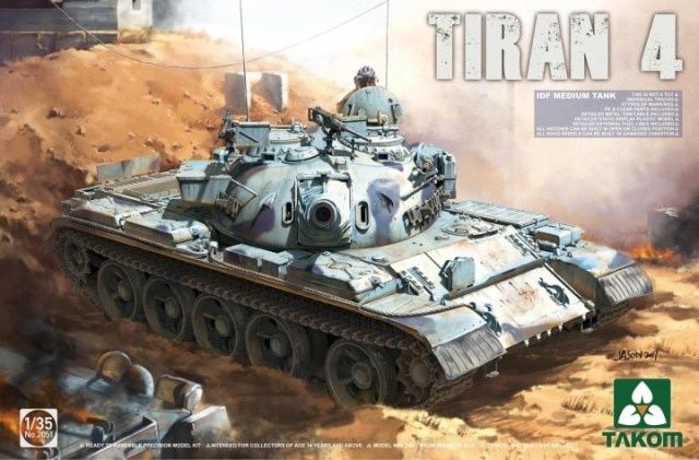 Takom 1/35 Tiran 4 IDF Medium Tank 2051