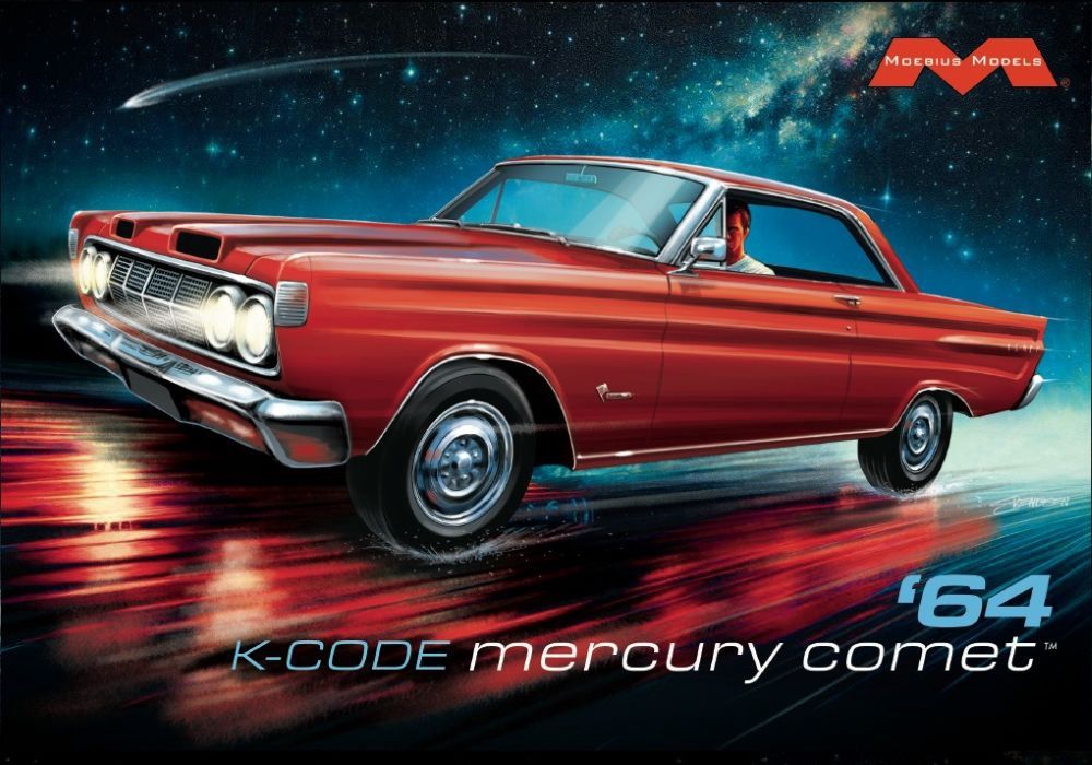 Moebius 1/25 K-Code &#39;64 Mercury Comet 2750