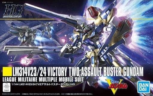 Bandai 1/144 HGUC #189 LM314V23/24 Victory Two Assault Buster Gundam League Militaire Multiple Mobile Suit 5057751