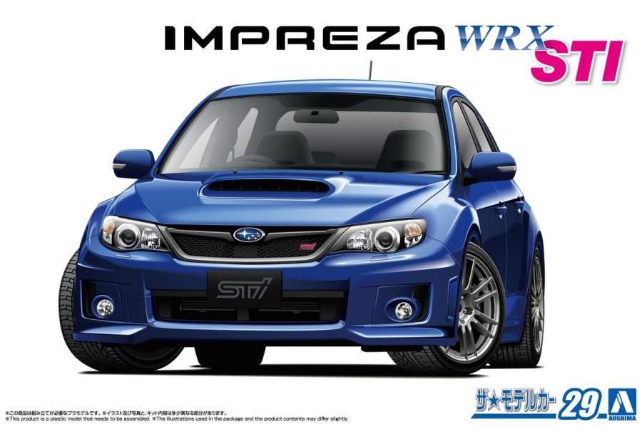 Aoshima 1/24 Subaru GRB Impreza WRX STI &#39;10 200810