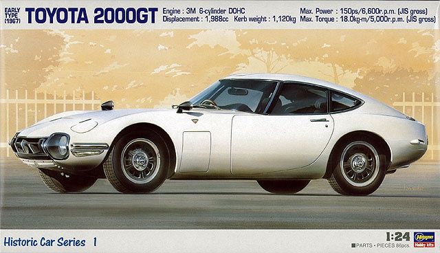 Hasegawa 1/24 Toyota 2000GT Early Type (1967) 21201