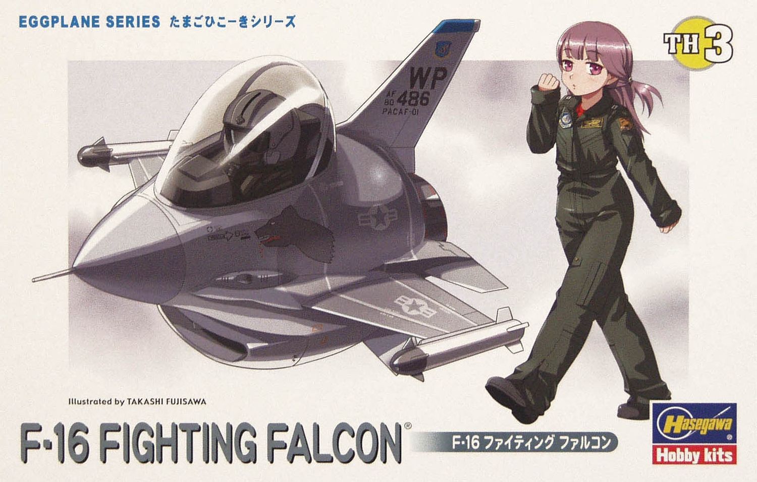 Hasegawa Egg F-16 Fighting Falcon Eggplane Series 60103