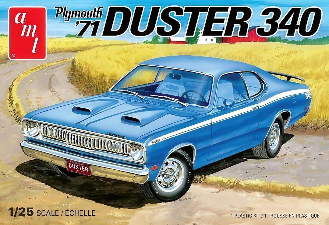 AMT 1/25 &#39;71 Plymouth Duster 340 1118