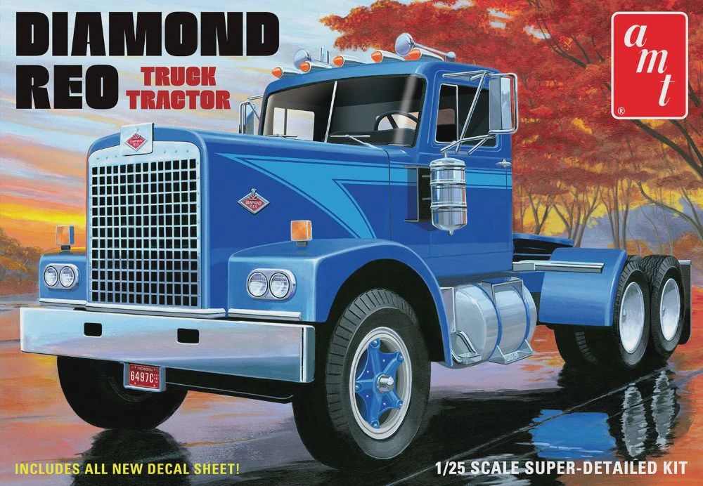 AMT 1/25 Diamond Reo Truck Tractor 1500
