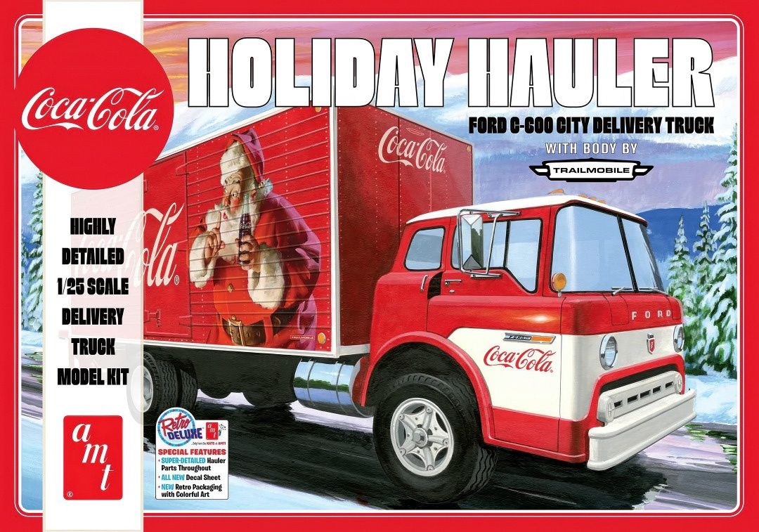 AMT 1/25 Holiday Hauler Ford C-600 City Delivery Truck 1459