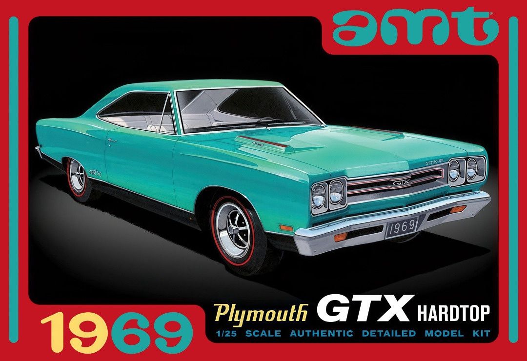 AMT 1/25 1969 Plymouth GTX Hardtop 1483