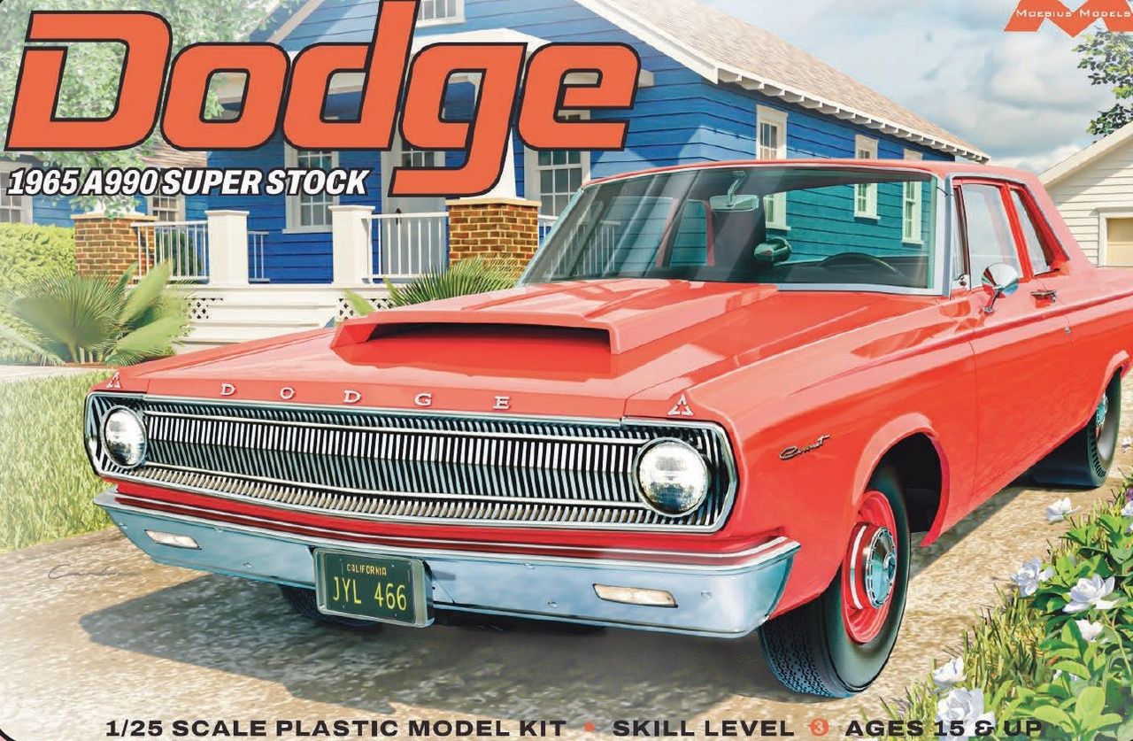 Moebius 1/25 1965 Dodge A990 Super Stock 2460